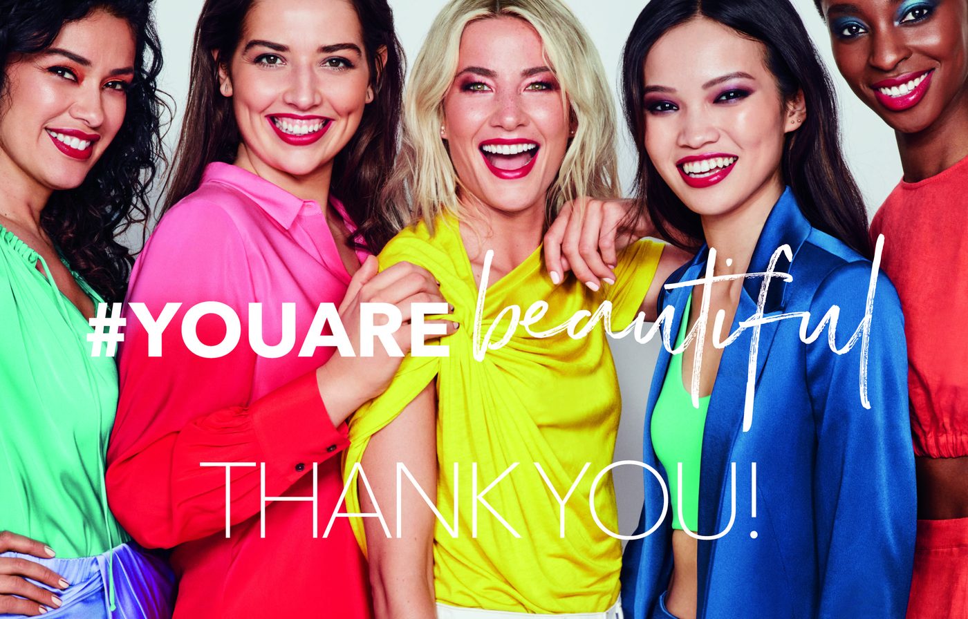 Storyboard frame: closing '#YouAreBeautiful' end card and Jafra Beauty logo