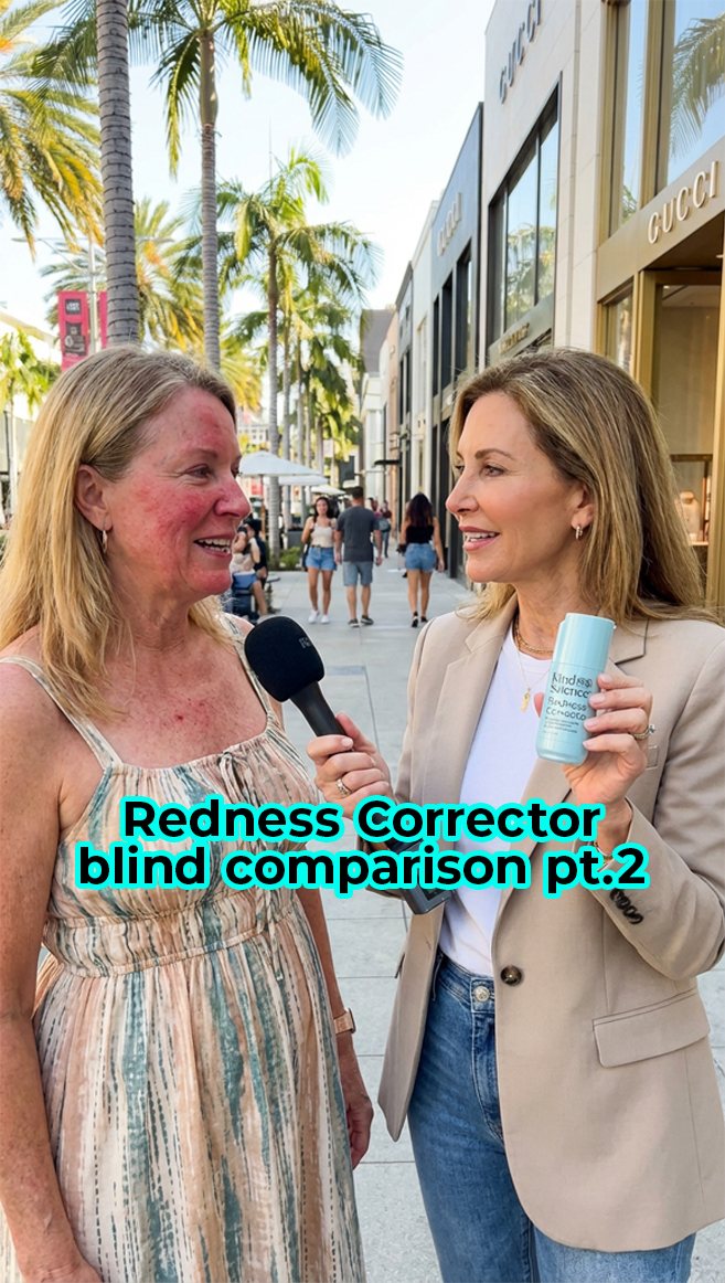 Street interview, blind comparison
