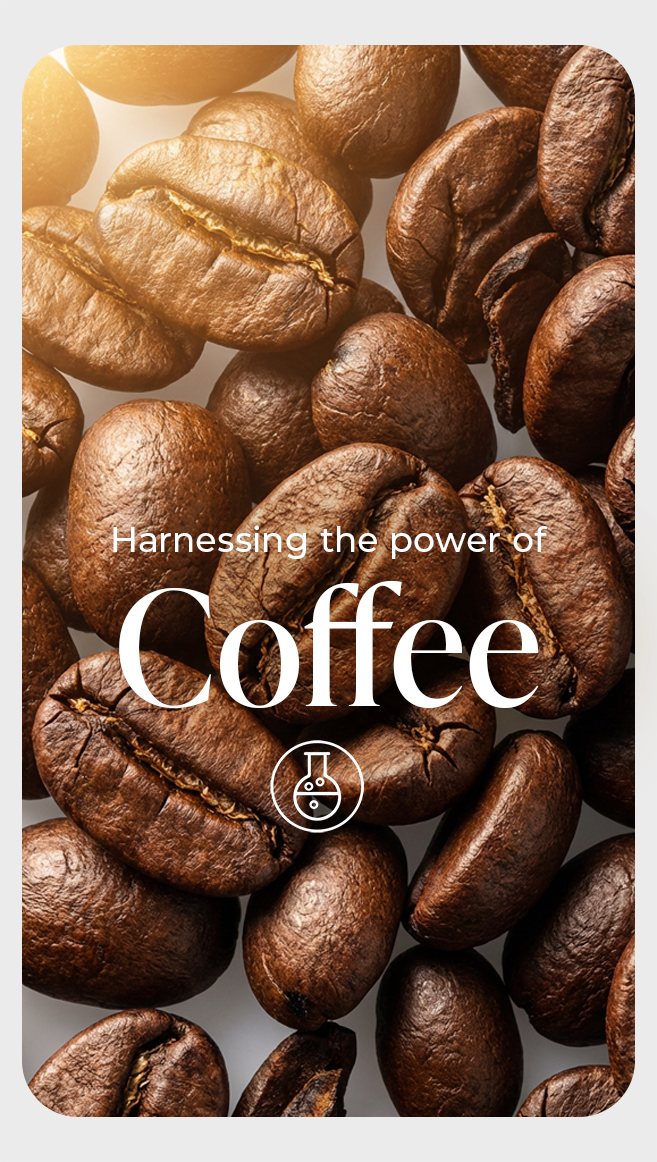 Macro coffee bean photography, 'Harnessing the power of Coffee'